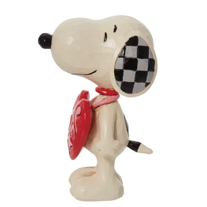 Snoopy Wearing Heart Sign