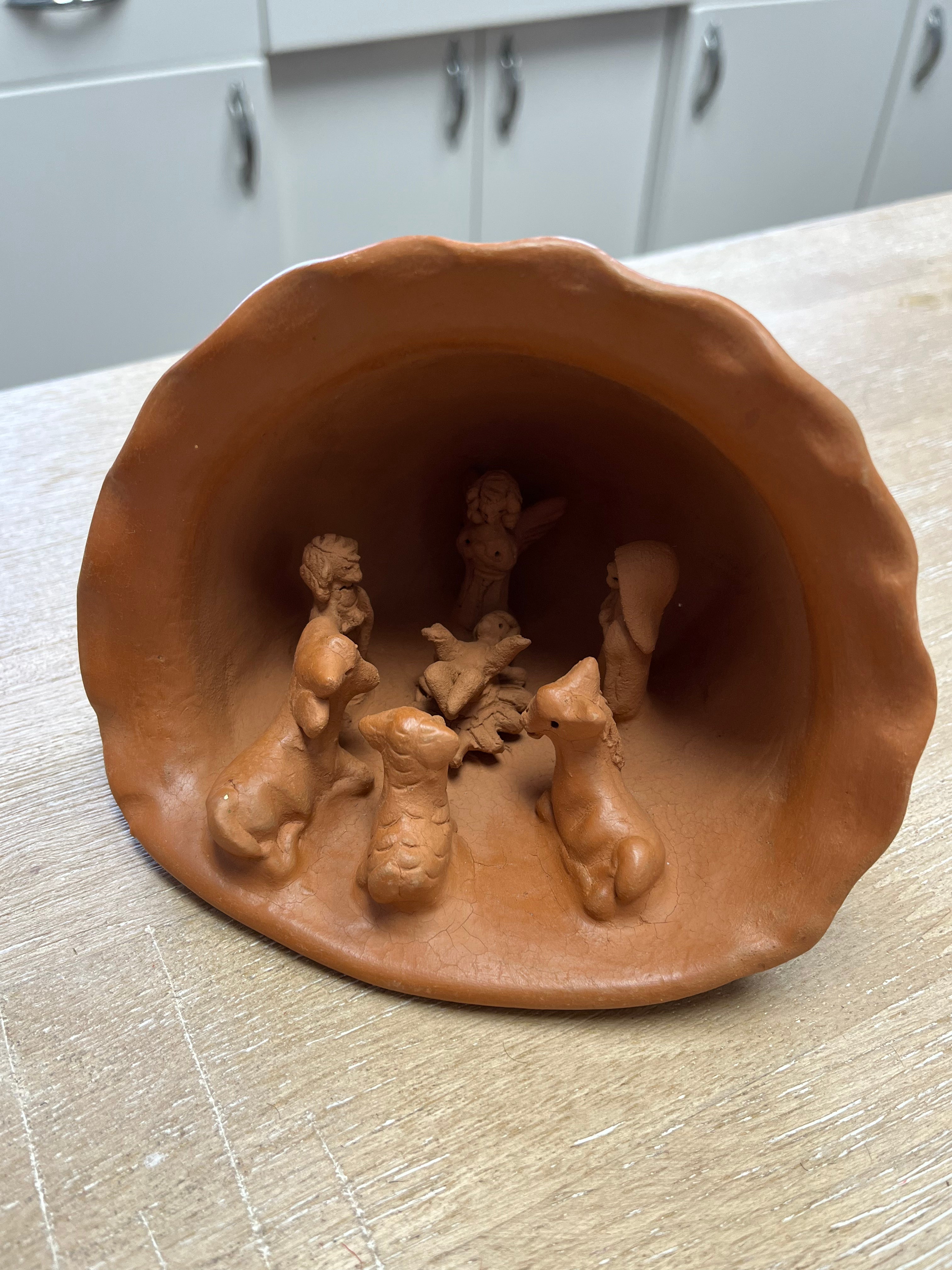 Terracotta Nativity