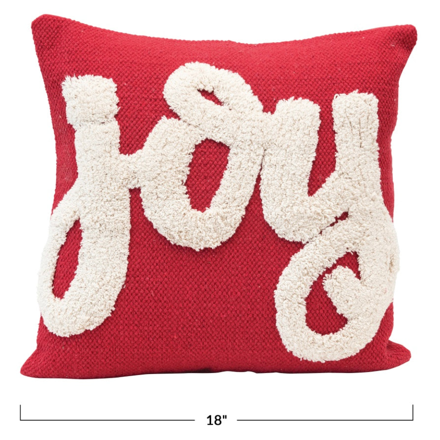 Joy Cotton Tufted Pillow