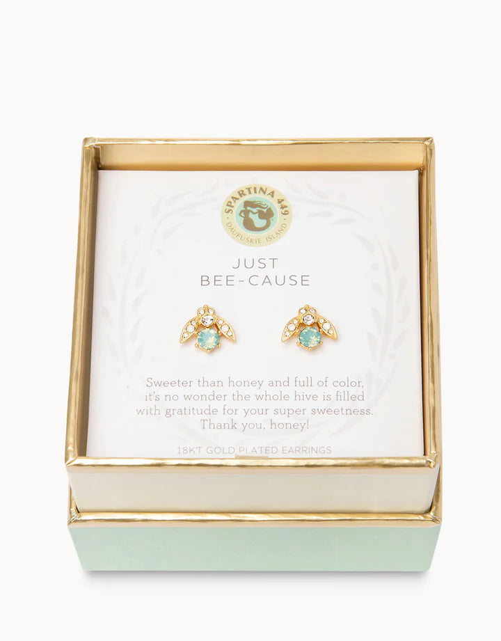 Sea La Vie Stud Earrings Just Bee-cause/Little Bee