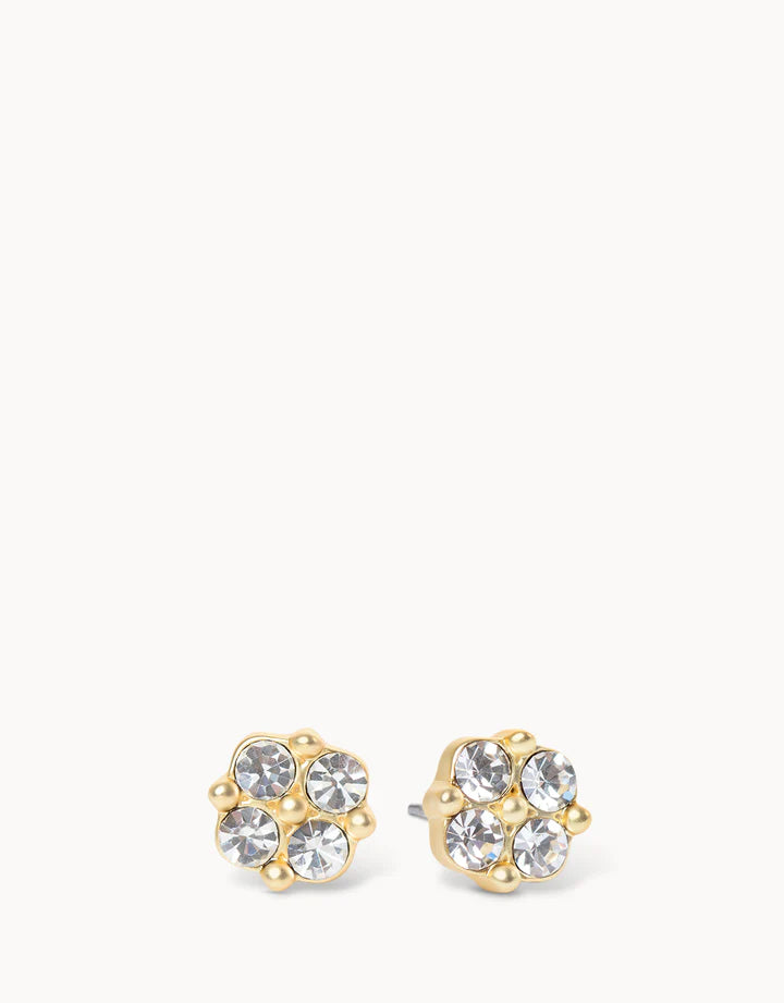 Sea La Vie Stud Earrings Blessed/Crystal Clover