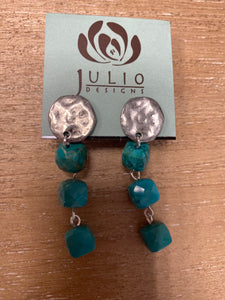 Julio Blue Stone Earrings