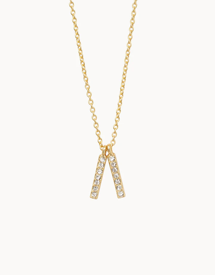 Sea La Vie Necklace Lean On Me/Double Bars