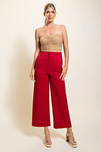 High Waist Wide Leg Pants *Pockets in the front