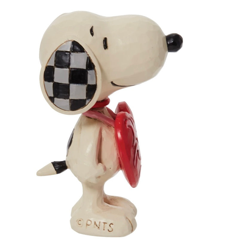 Snoopy Wearing Heart Sign