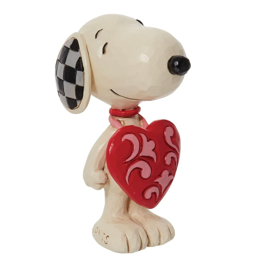 Snoopy Wearing Heart Sign