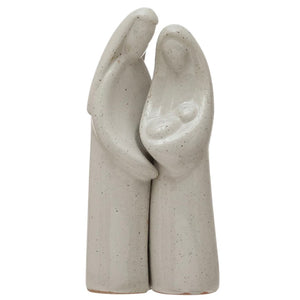 Stoneware Holy Family