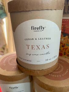 Texas Cedar & Leather