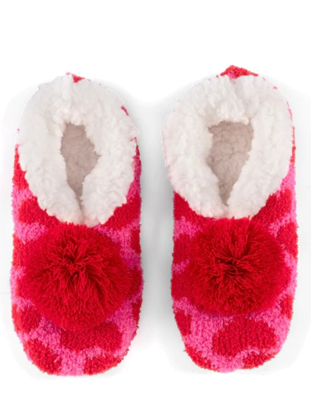 Ruby Slipper Socks, Red