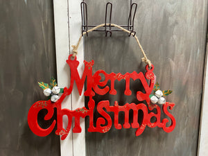 Merry Christmas Sign