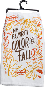 Kitchen Towel - My Favorite Color Is Fall