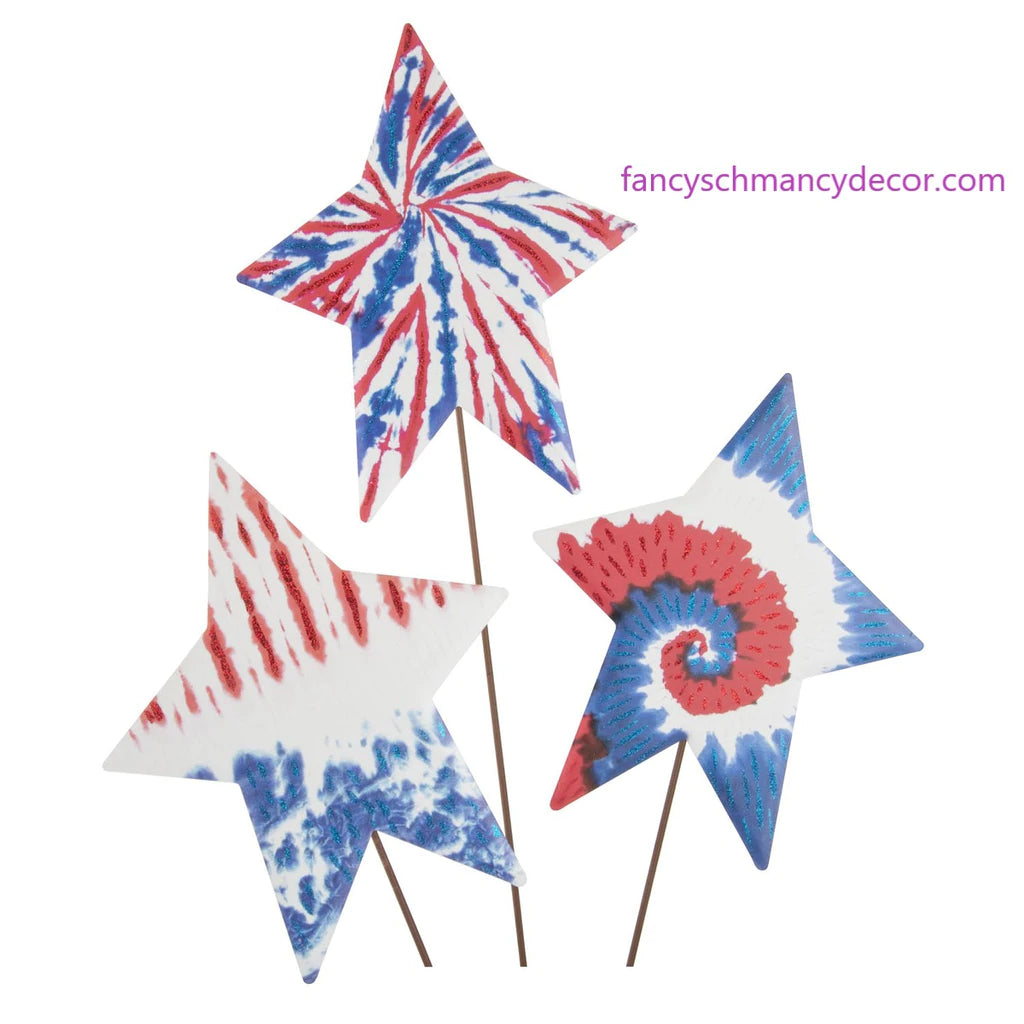 Tie Dye Crazy Star