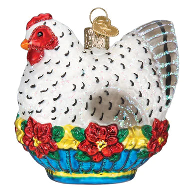 French Hen Ornament