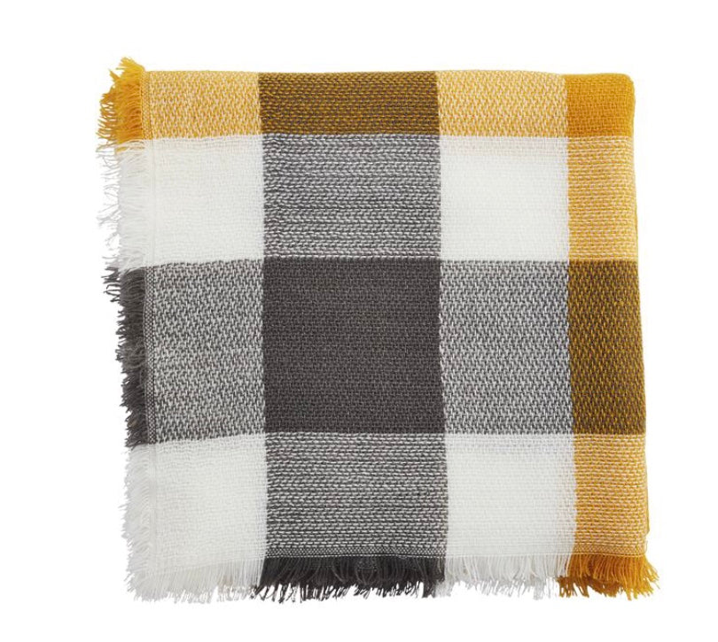 Square Plaid Scarves