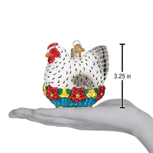 French Hen Ornament