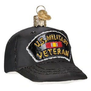 Veterans Cap Ornament