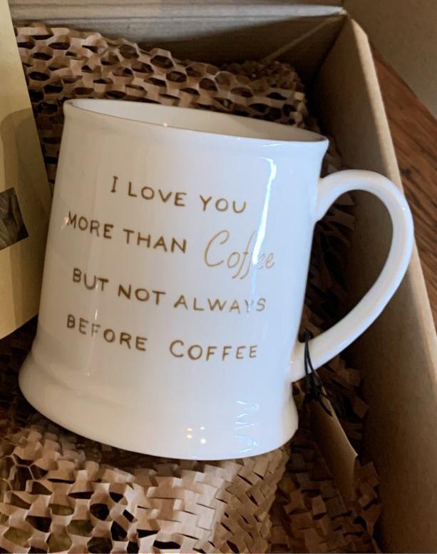 Stoneware Mug w/4 optional sayings