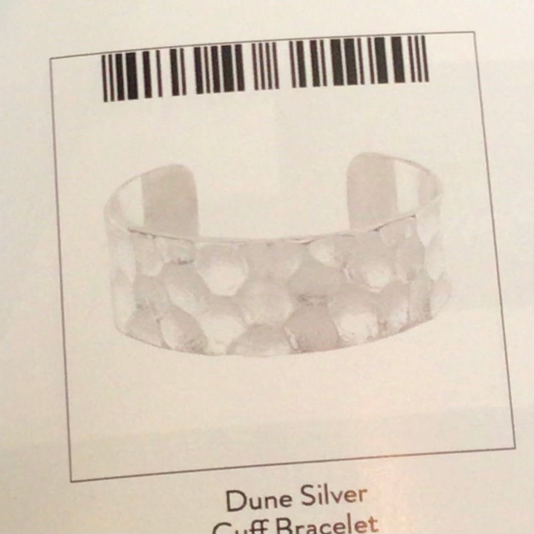 Dune Silver Cuff Bracelet