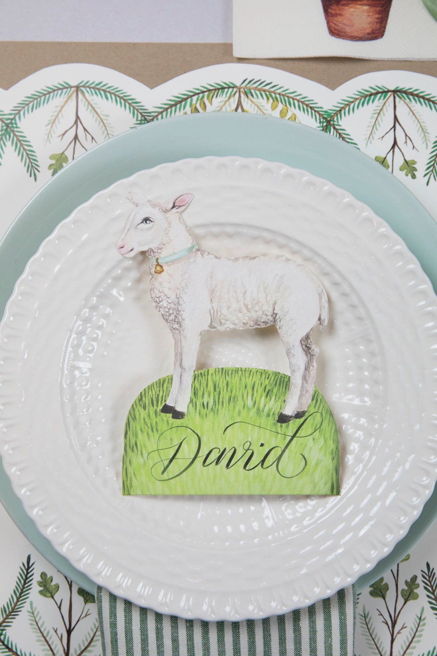 Little Lamb Place Card