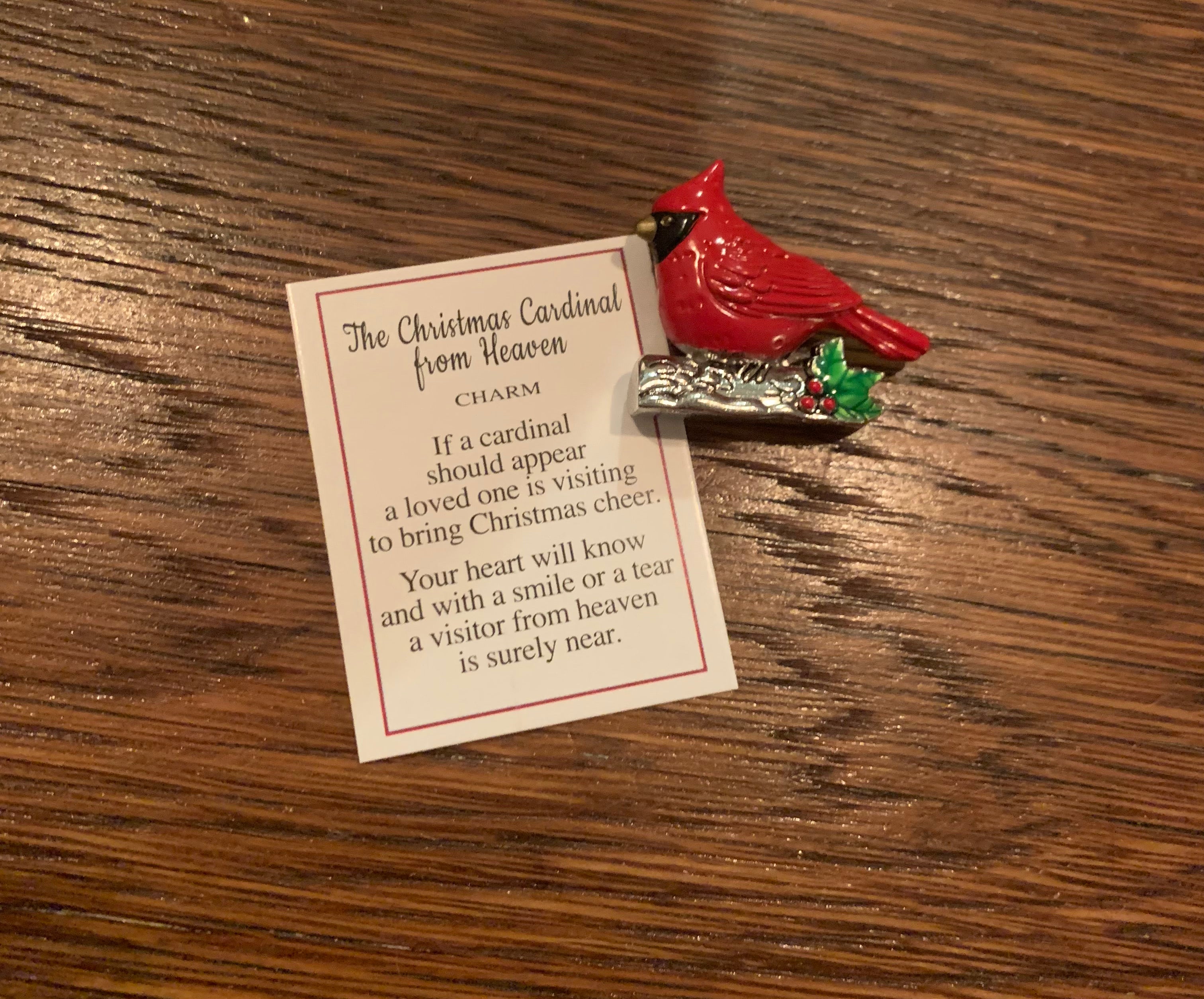 The Christmas Cardinal  from Heaven