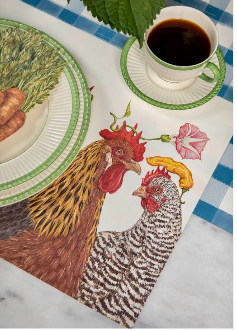 Chicken Social Placemat