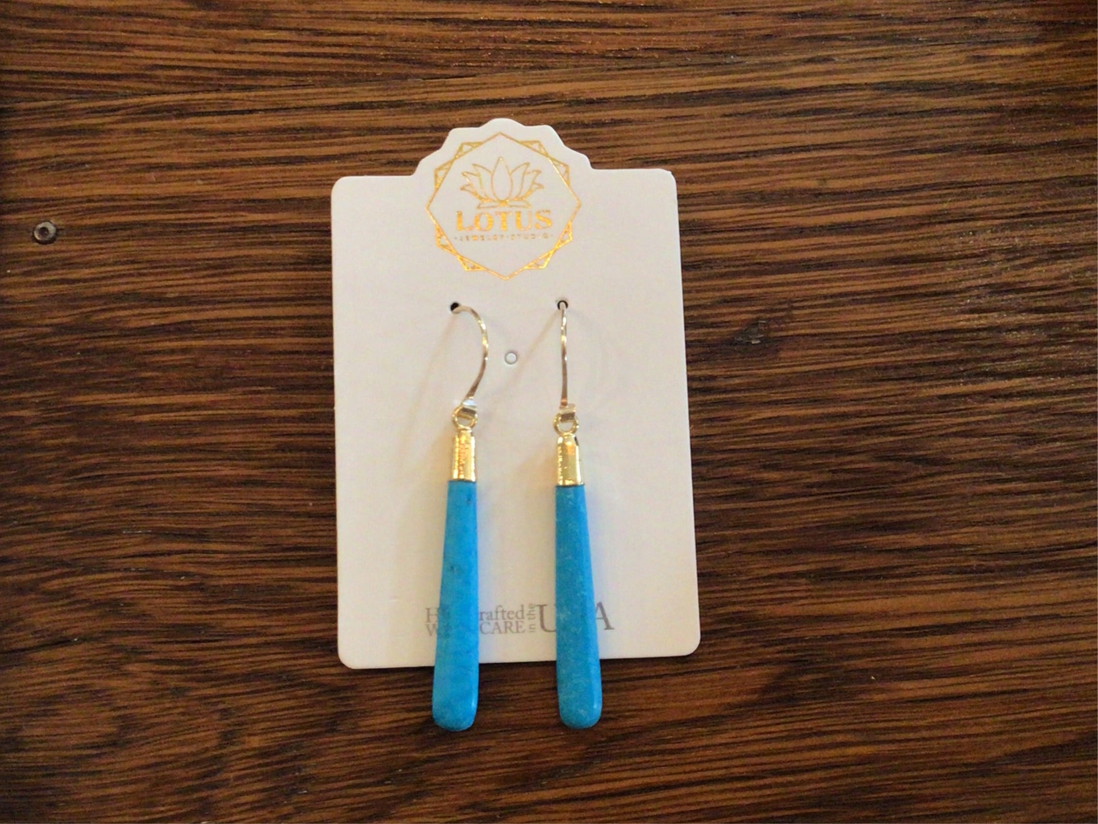 Mia Earrings Turquoise