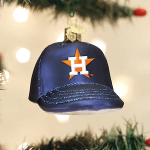 Astros Baseball Cap Ornament