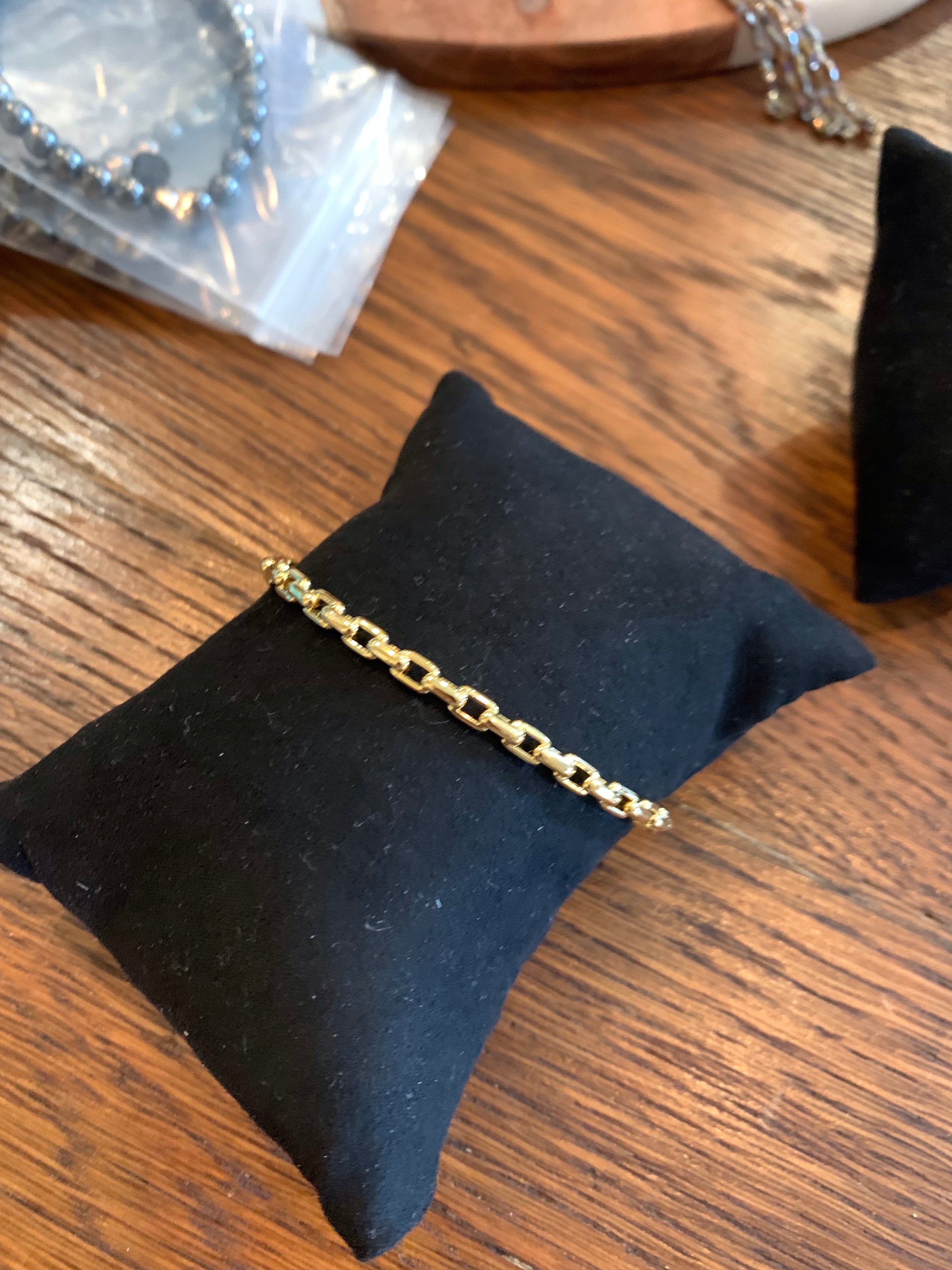 Larkin Chain Link Cuff Bracelet