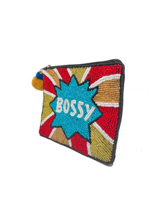 Bossy Beaded Coin Pouch