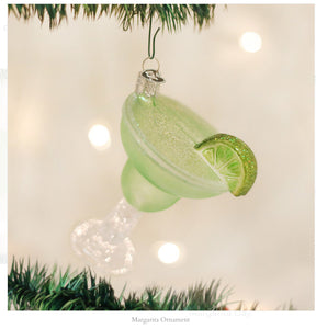 Margarita Glass Ornament