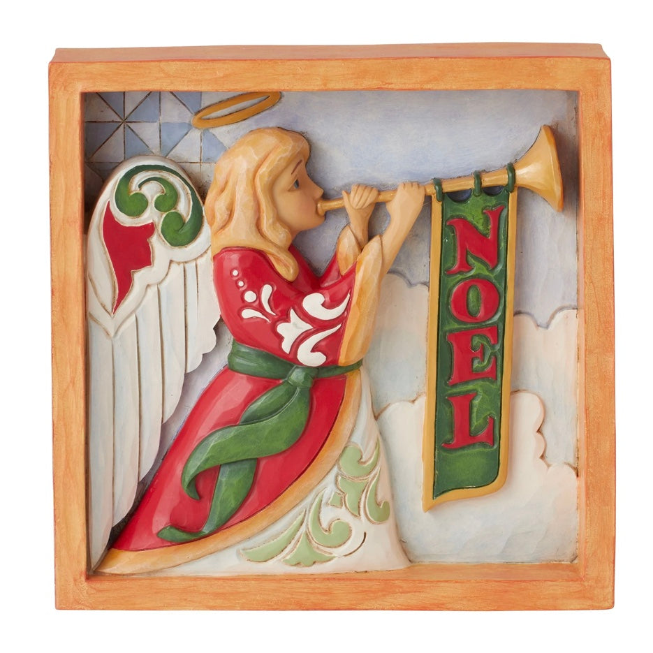 Angel with Trumpet Plaque