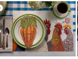 Chicken Social Placemat