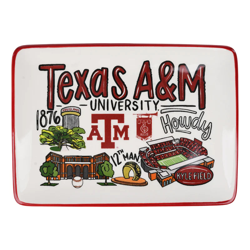 Texas A&M Icon Trinket Tray