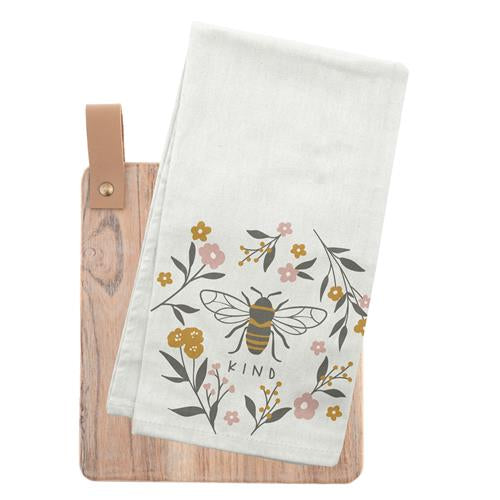 Flora Tea Towel w/ Cutting Board