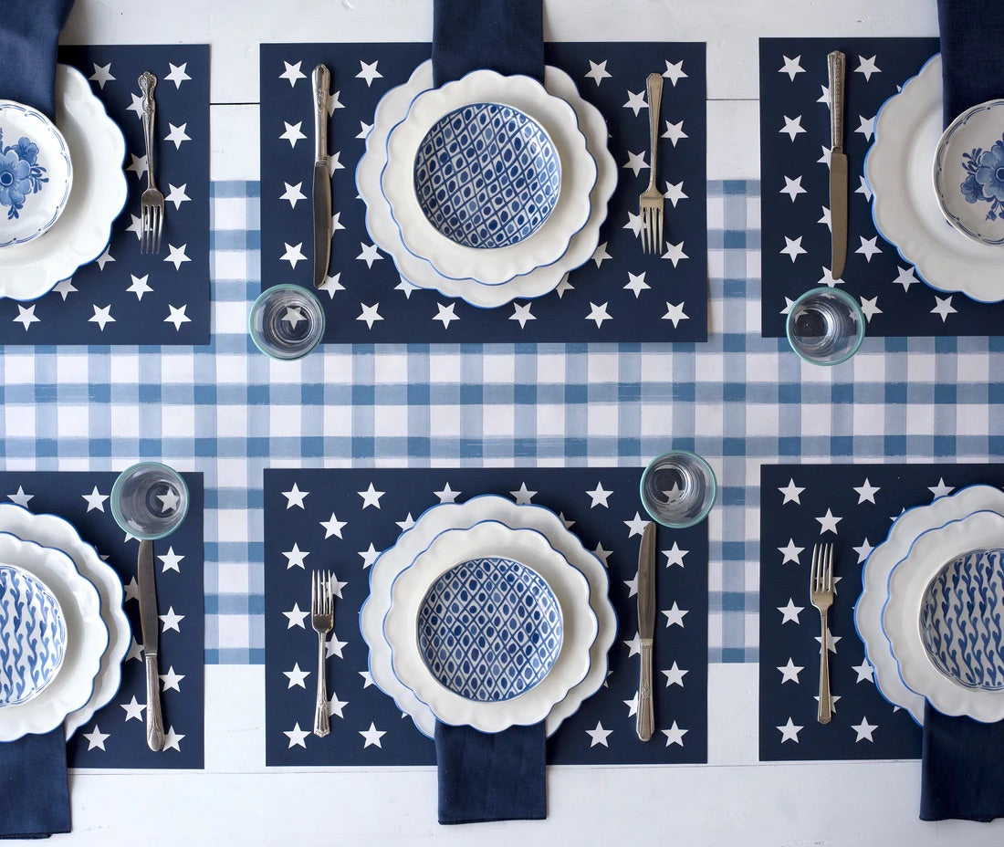 Stars On Blue Placemat