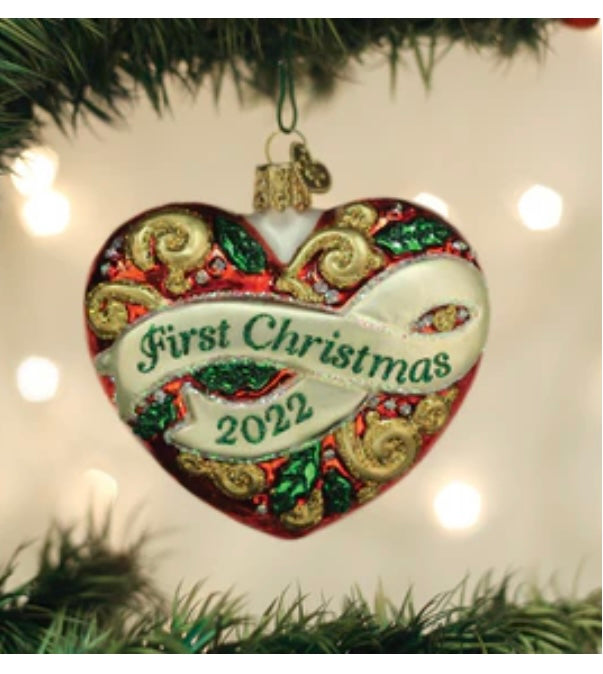 2022 First Christmas Heart