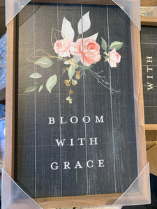 Bloom With Grace Wall Art