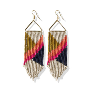 Diagonal Triangle Earrings