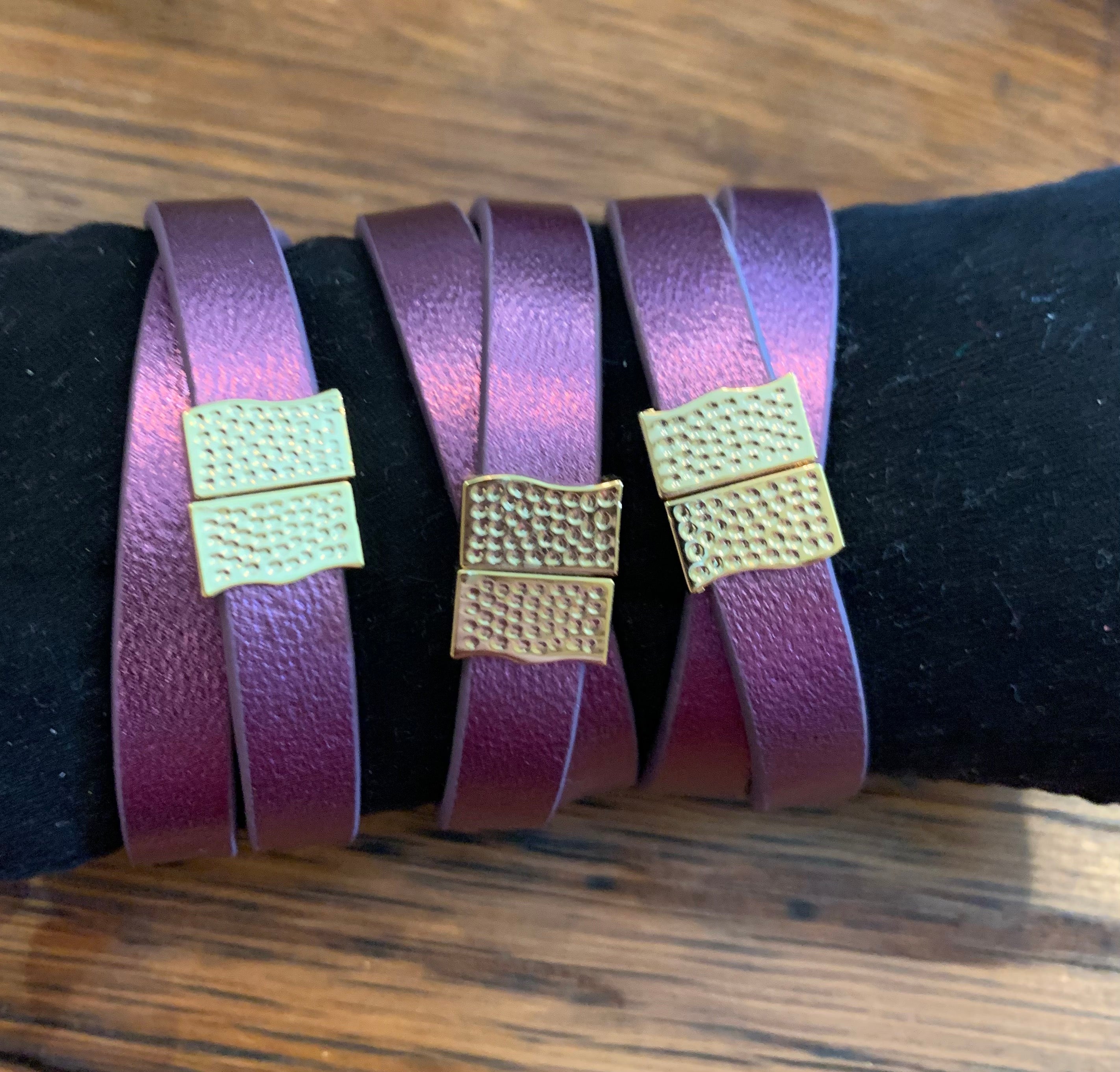 Haley Double Wrap Magnetic Bracelet