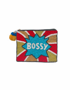 Bossy Beaded Coin Pouch