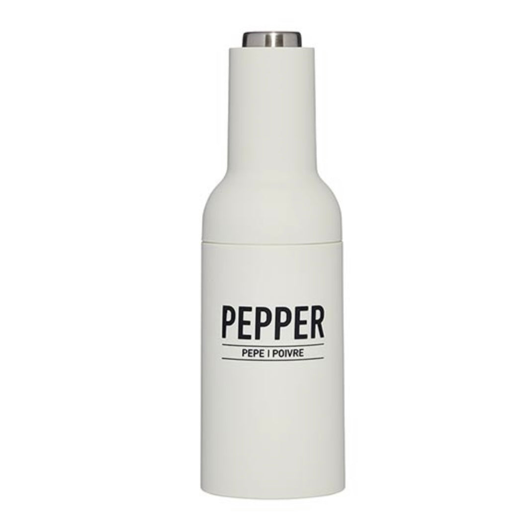 Electric Matte Grey Pepper Grinder