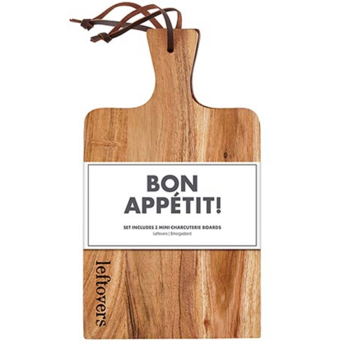 Face To Face Mini Charcuterie Boards - Bon Appetit - Set of 2