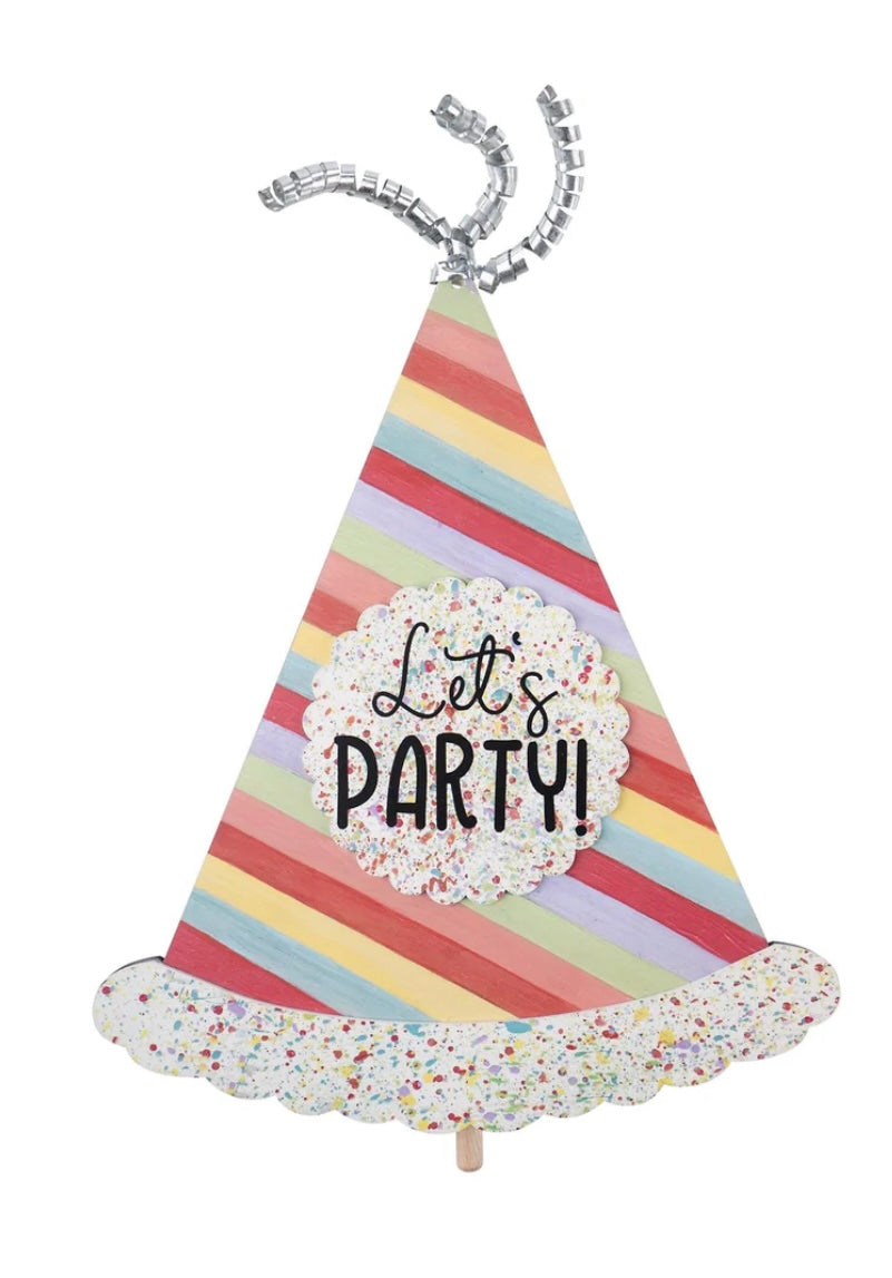 Let’s Party Hat Topper
