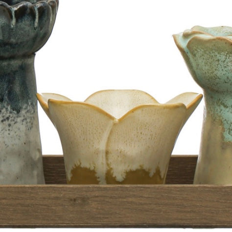 Stoneware Vases/Votives