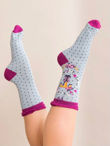 A-Z Ankle Socks