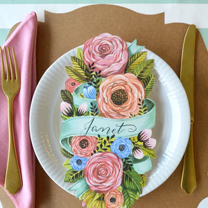 Die Cut French Frame Placemat