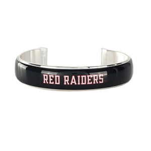 NCAA Art Deco .5 Cuff - Red Raiders