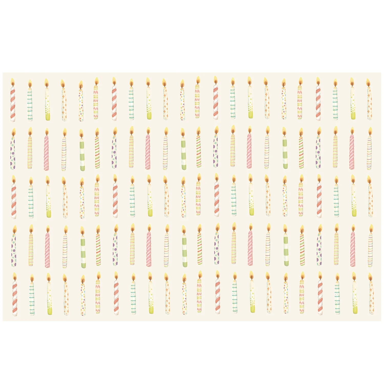 Birthday Candles Placemat
