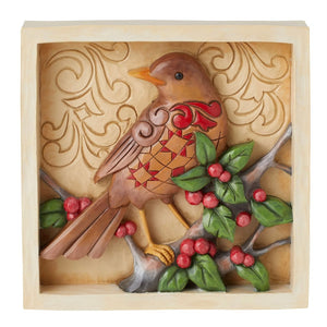 Decorative Robin Plaque