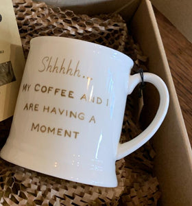 Stoneware Mug w/4 optional sayings